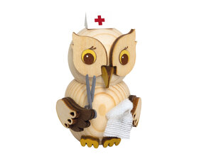 Mini Eule Krankenschwester