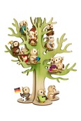 Drechslerei Kuhnert Holzfigur-Mini Eule Jahres-Minieule 2025/Rot-Eiche Drechslerei Kuhnert Holzfigur-Mini Eule Jahres-Minieule 2025/Rot-Eiche
