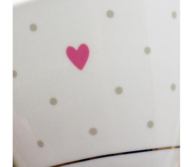 Grafik Werkstatt Goldtasse "Herz" (Punkte) Grafik Werkstatt Goldtasse "Herz" (Punkte)