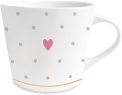 Grafik Werkstatt Goldtasse "Herz" (Punkte) Grafik Werkstatt Goldtasse "Herz" (Punkte)