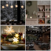 Leuchtender LED-Baby-Stern für Innen und Außen Leuchtender LED-Baby-Stern für Innen und Außen