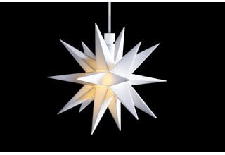 Leuchtender LED-Mini-Stern für Innen und Außen