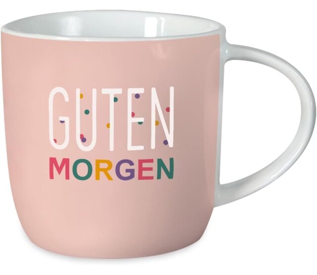 Grafik Werkstatt Gute Laune Tasse, "Guten Morgen"