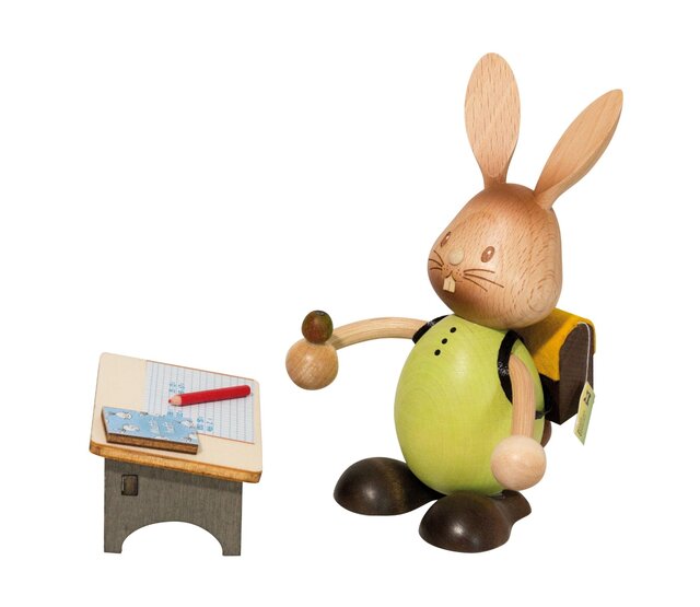 Drechslerei Kuhnert - Osterdekoration / Osterhase - Stupsi Bummelschüler