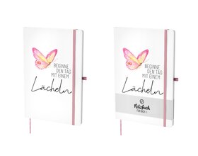 Notizbuch für Dich :-) Beginne den Tag mit einem Lächeln