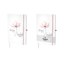 la Vida Notizbuch für Dich :-) Wo Blumen blühen, lächelt die Welt