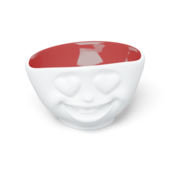 FIFTYEIGHT Schale herzlich, innen Rubin 500 ml