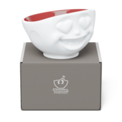 FIFTYEIGHT Schale herzlich, innen Rubin 500 ml