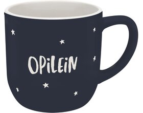 Kaffeetasse mit Gravur "Opilein"
