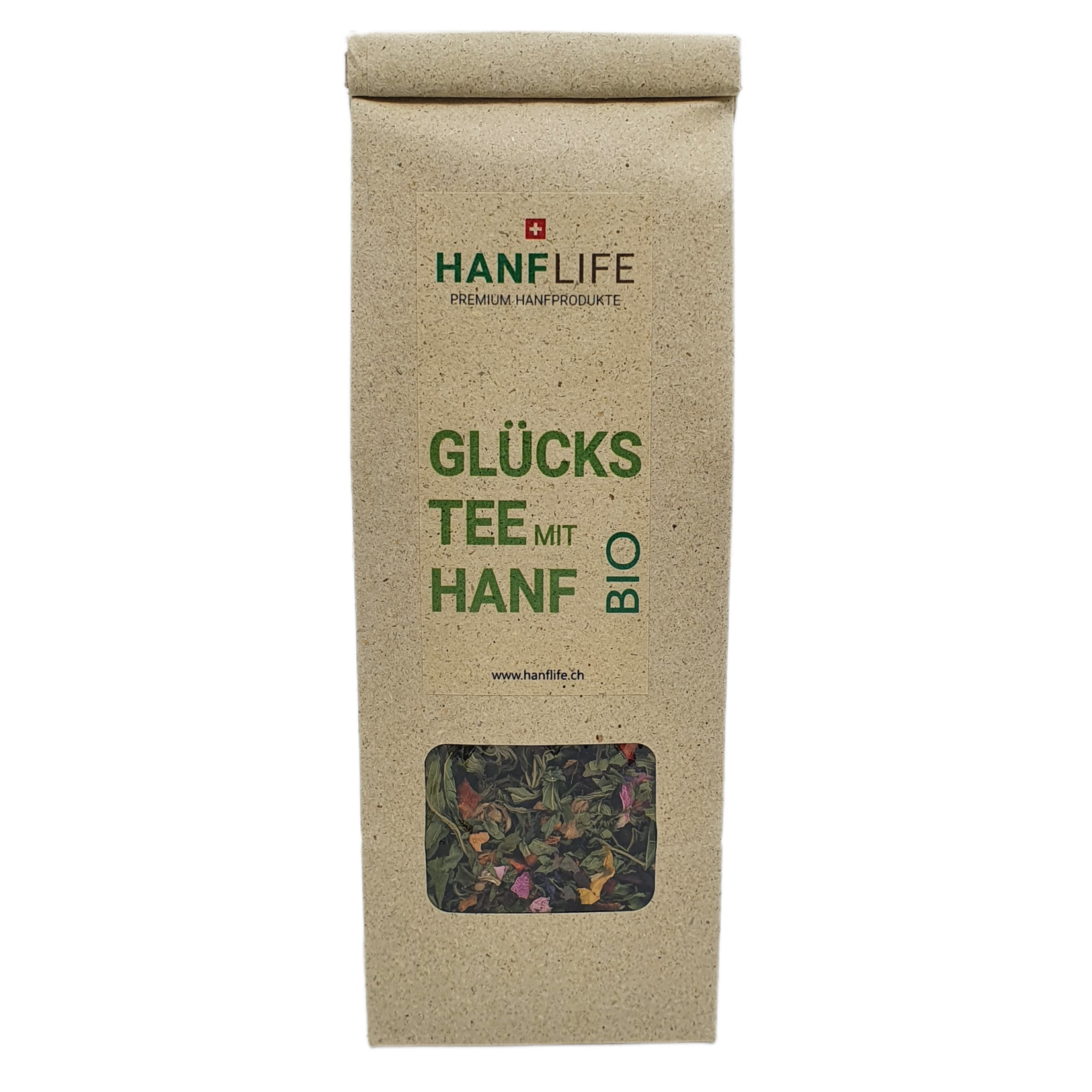 hanflife Glücks Tee mit Hanf BIO