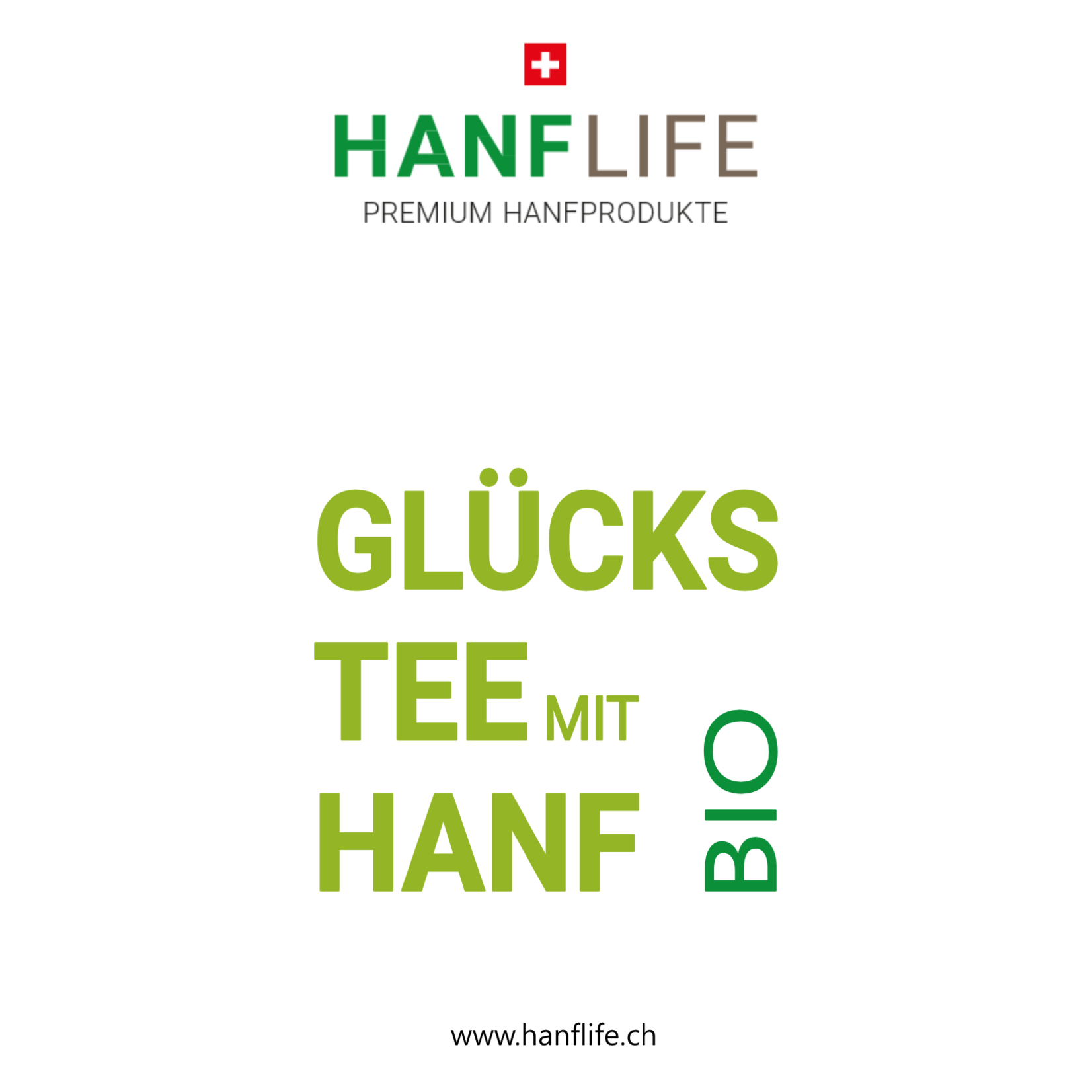 hanflife Glücks Tee mit Hanf BIO