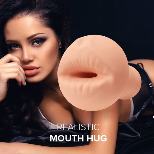 SHAKE Masturbator Realistic Mouth Hug