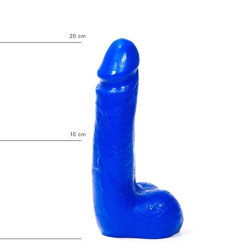 All Black Klassischer Dildo 20 x 4,5cm