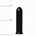 All Black anaal Dildo 19 x 4,5cm