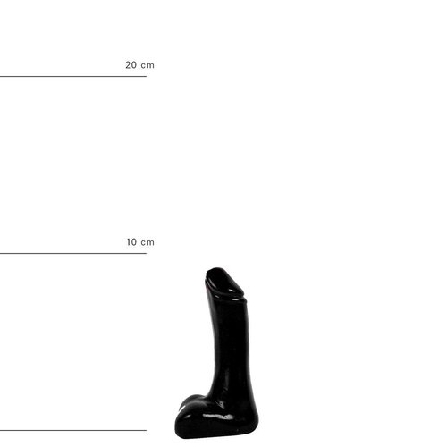 All Black Mini Dildo 9 x 2cm