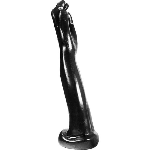 Dark Crystal Schwarz Giant Fist Dildo 36,5 x 6cm