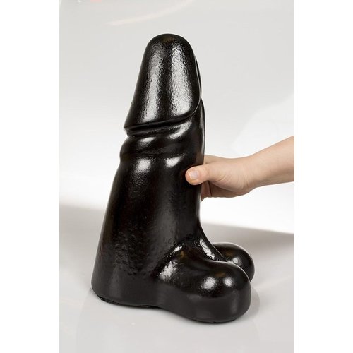 Dark Crystal Black Giant Dildo XXL 35 x 11.5cm