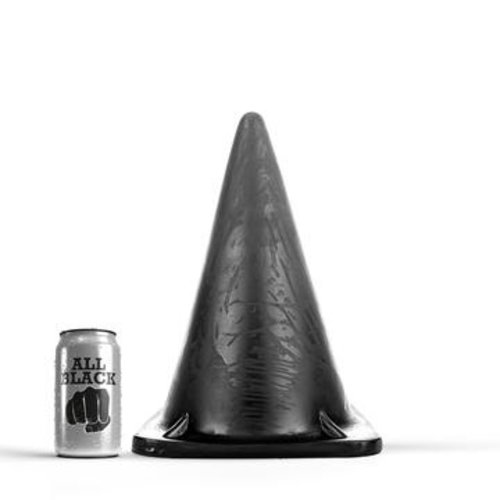 All Black Riesen Butt Plug 30 x 18 cm