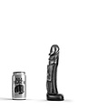 All Black Klassischer Dildo 22 x 4,5cm