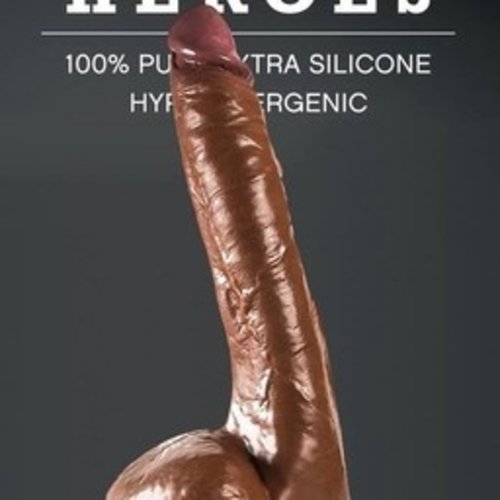 Heroes Dildo Logan with suction cup 23 x 4.5cm