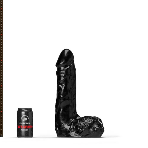 All Black Steroïd All Black Steroid Anaal Dildo Racket 35 x 8.6 cm