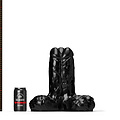 All Black Steroïd All Black Steroid Anaal Dildo Gape, Set & Match 32.5 x 12.4 cm