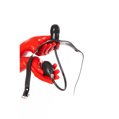 UB Inflatables Pump Up Gag On Head Strap Schwarz