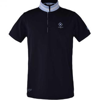 KINGSLAND KINGSLAND Berry Recycled Polo Pique maatM