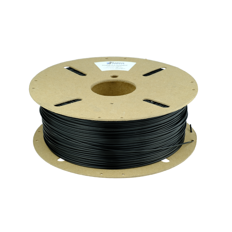 Additive Heroes Power PLA (1.75 mm, 1 kg) - Raven Black