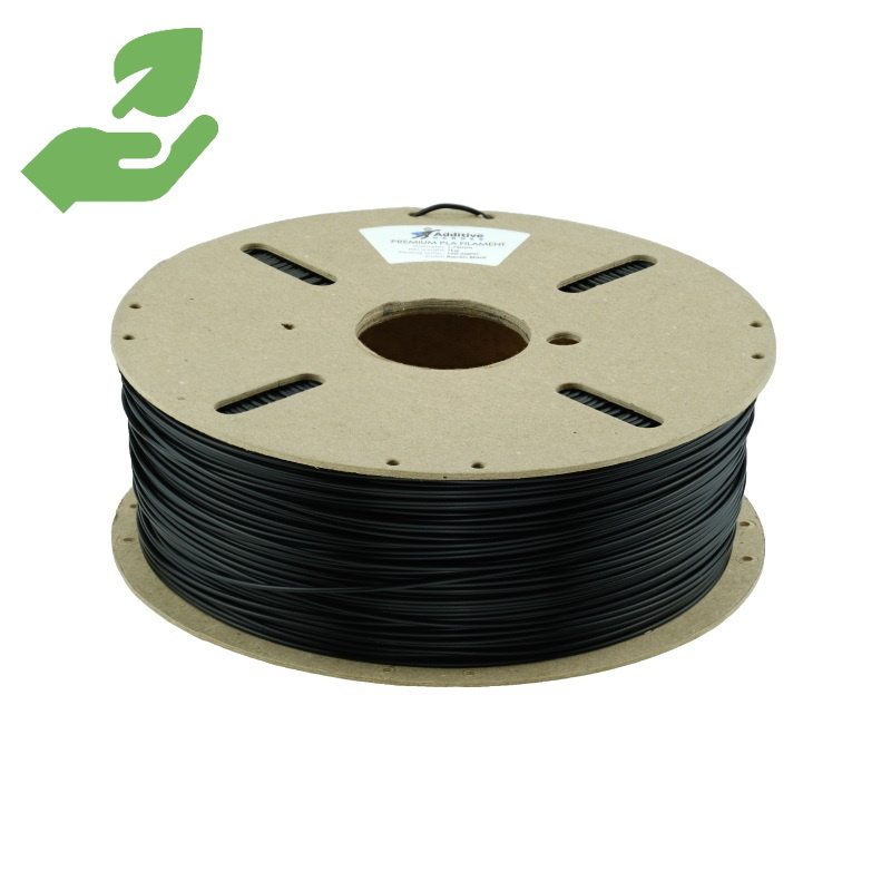 Additive Heroes Recycled PLA (1.75 mm, 1 kg) - Raven Black