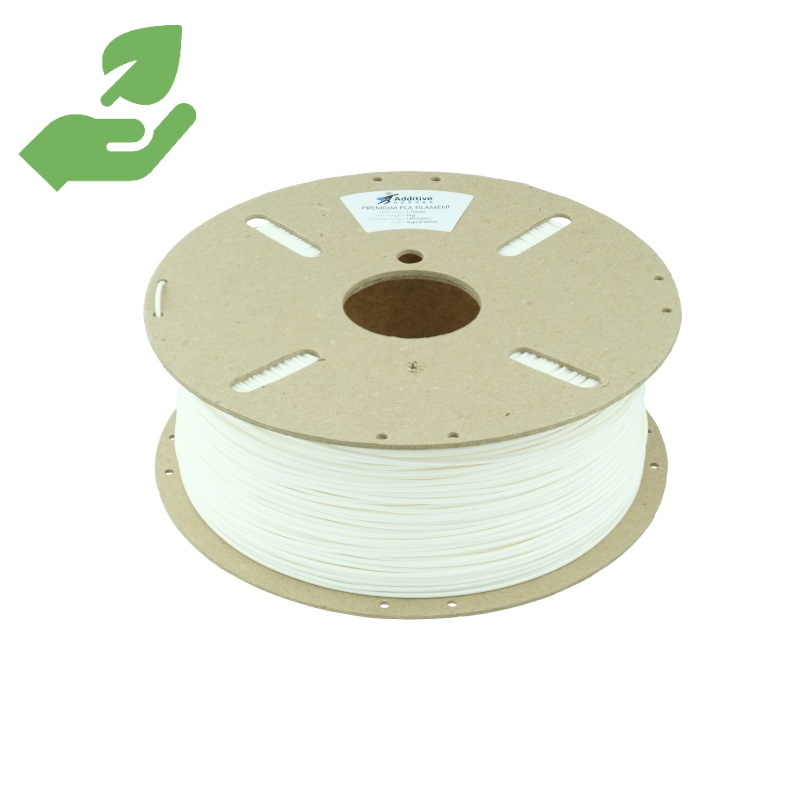 Additive Heroes Recycled PLA (1.75 mm, 1 kg) - Signal White