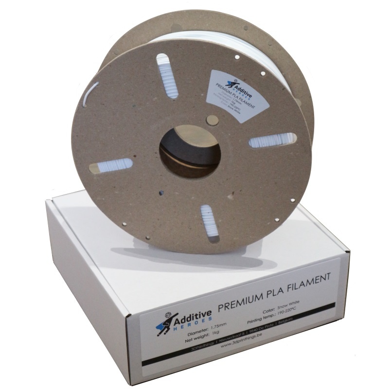 Additive Heroes Satin PLA (1.75 mm, 1 kg) - Stunning Silver