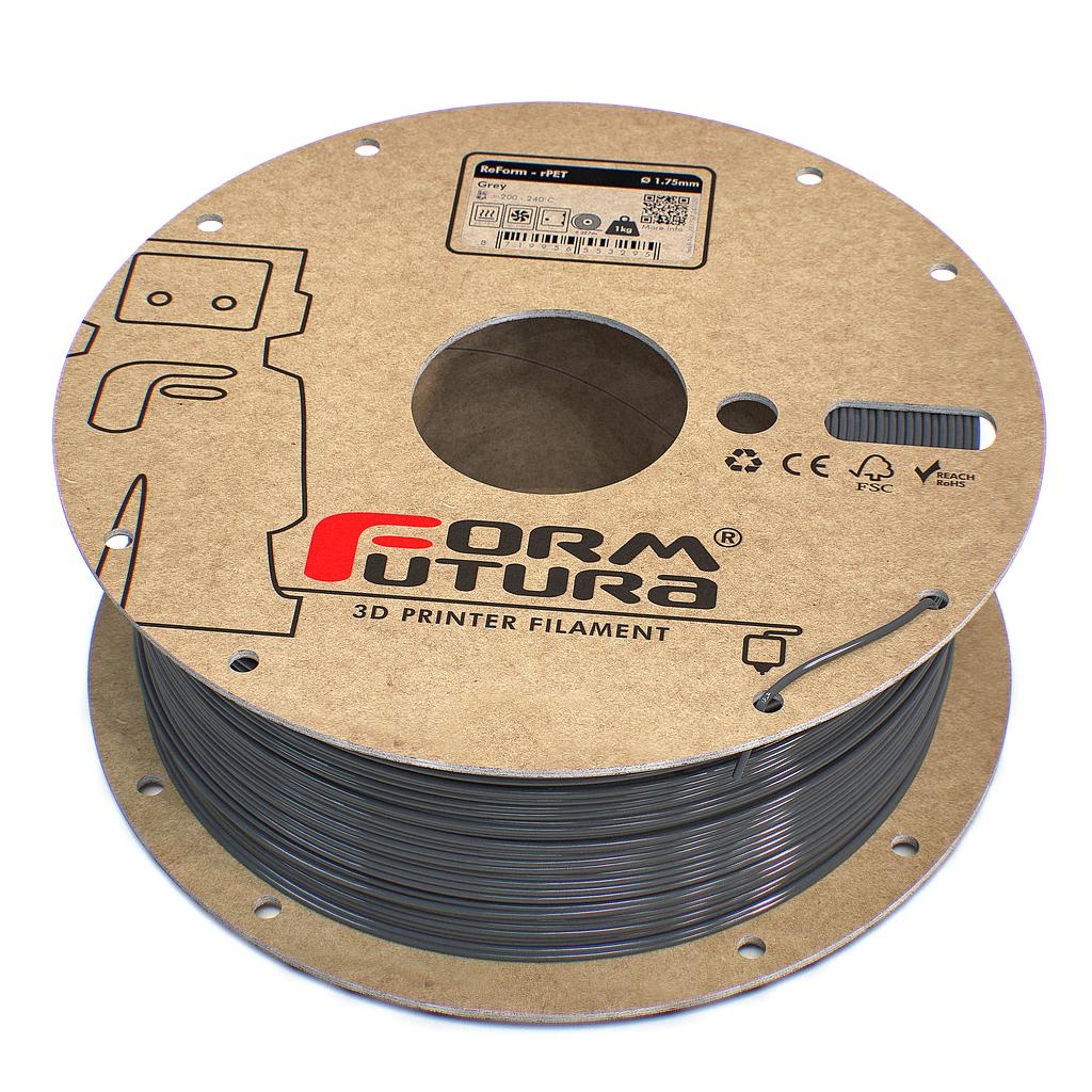 Formfutura ReForm rPET (gerecycleerd) 1.75 mm (1 kg) - Grey