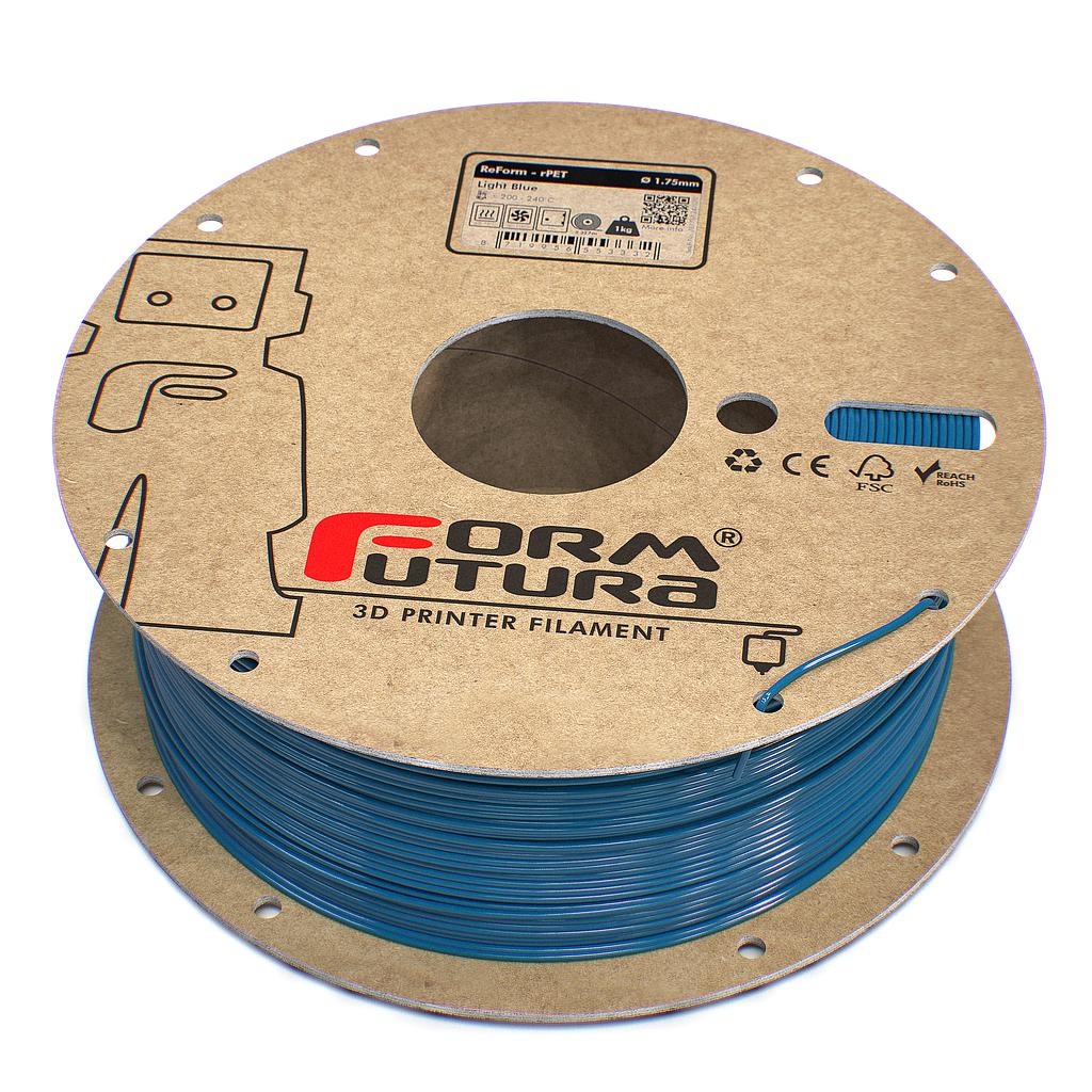 Formfutura ReForm rPET (gerecycleerd) 1.75 mm (1 kg) - Light Blue