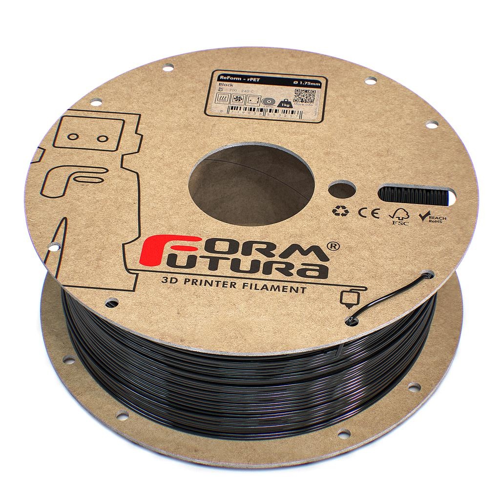 Formfutura ReForm rPET (gerecycleerd) 1.75 mm (1 kg) - Black