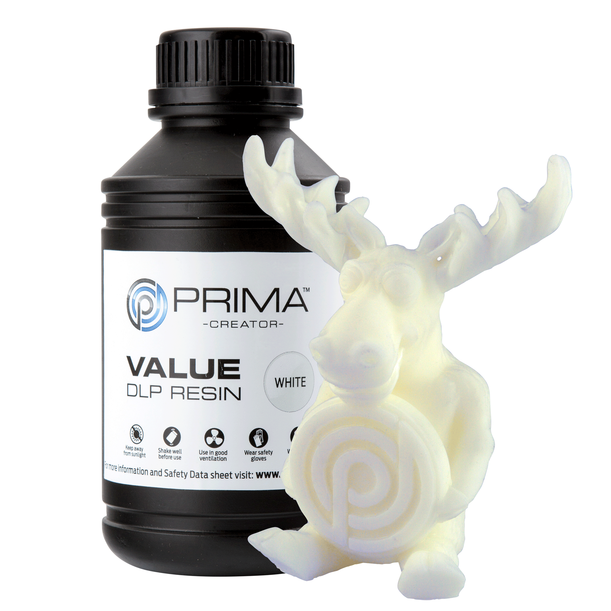PrimaCreator VALUE DLP/UV Standard Resin – White