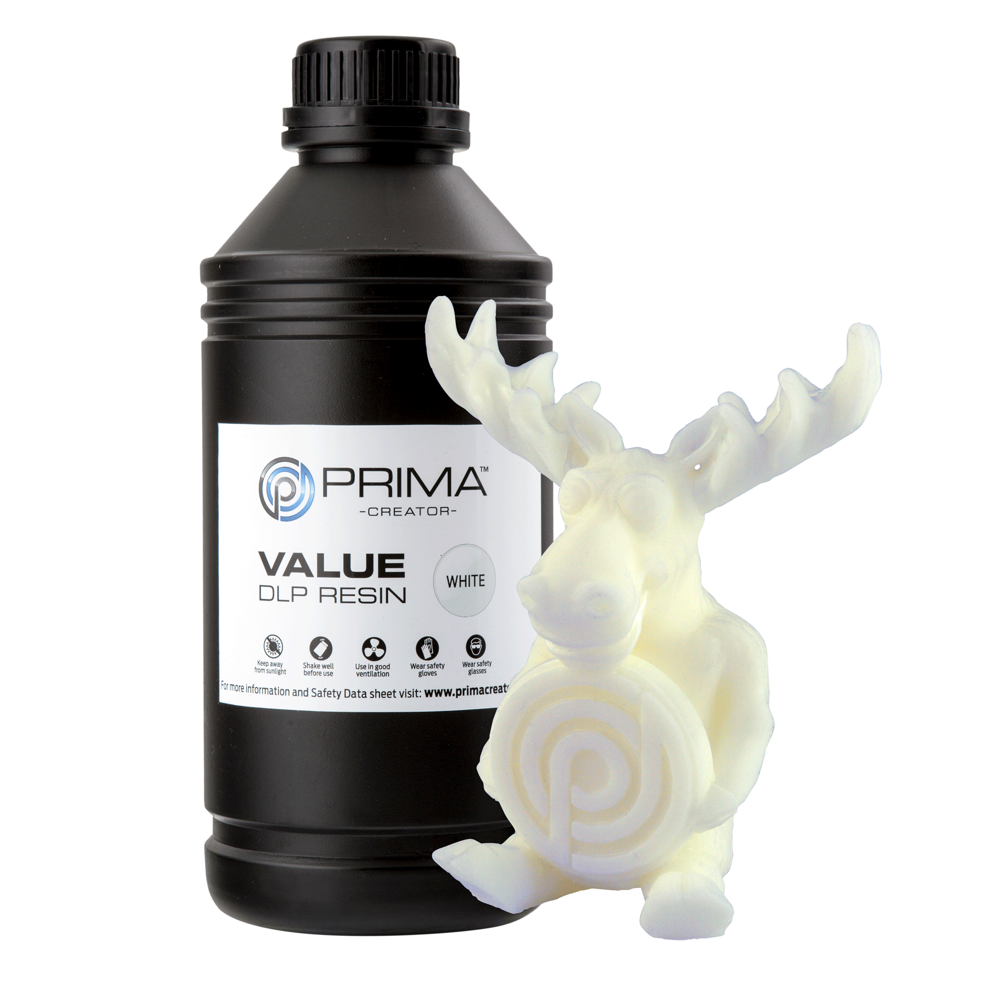 PrimaCreator VALUE DLP/UV Standard Resin – White