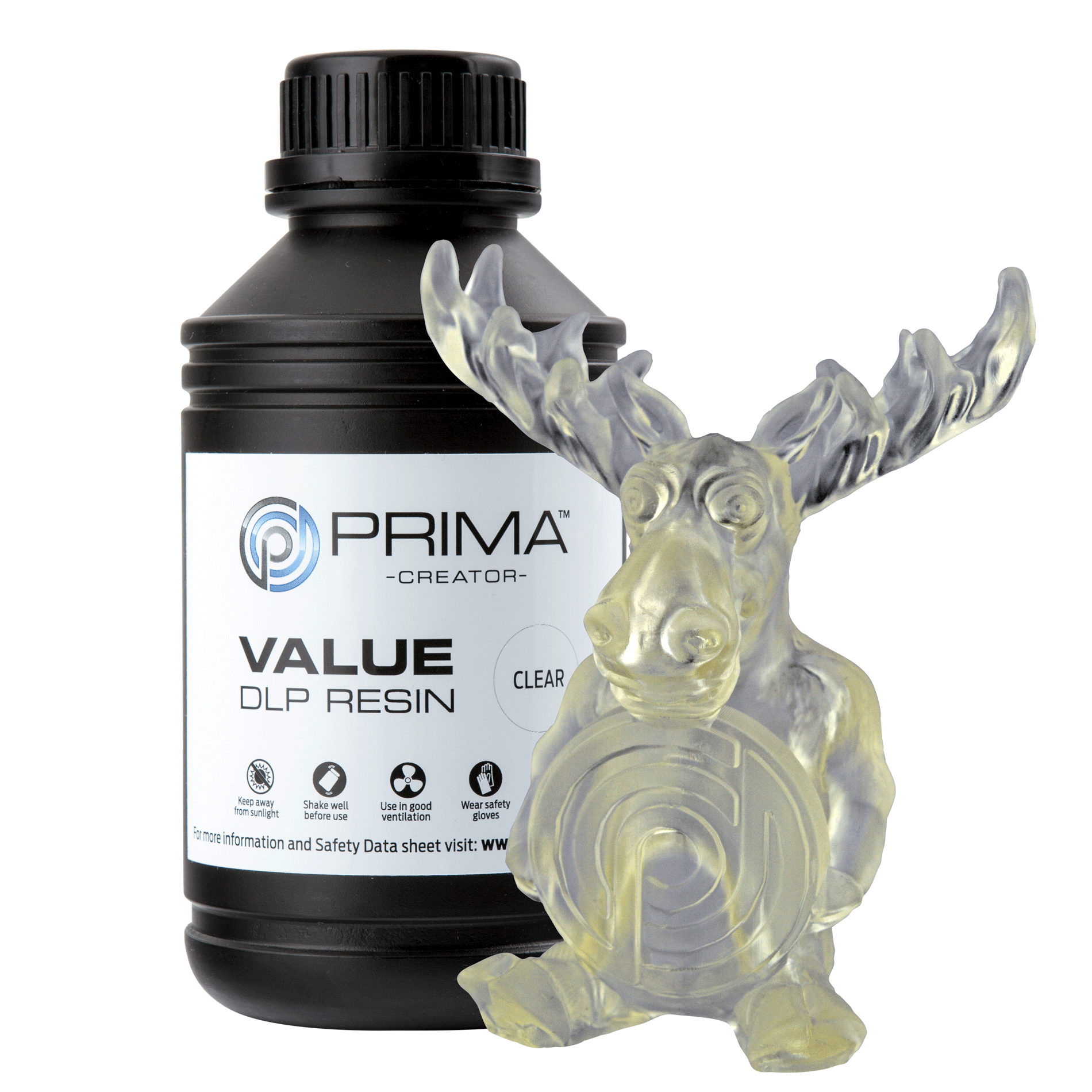 PrimaCreator VALUE DLP/UV Standard Resin – Clear