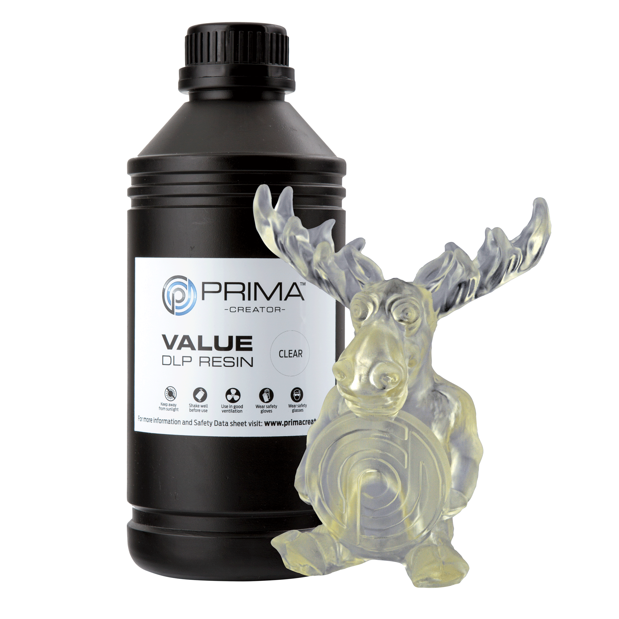 PrimaCreator VALUE DLP/UV Standard Resin – Clear