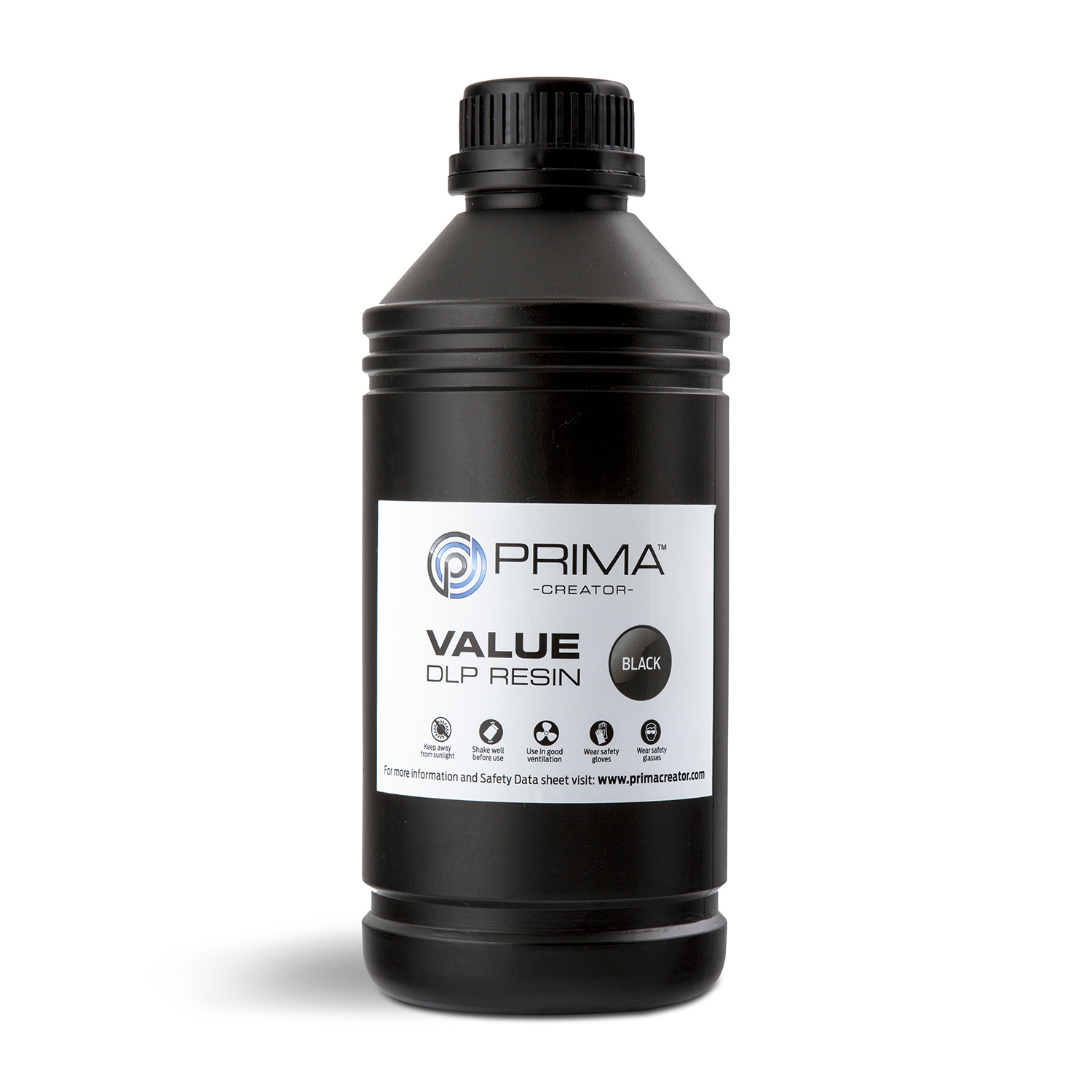 PrimaCreator VALUE DLP/UV Standard Resin – Black