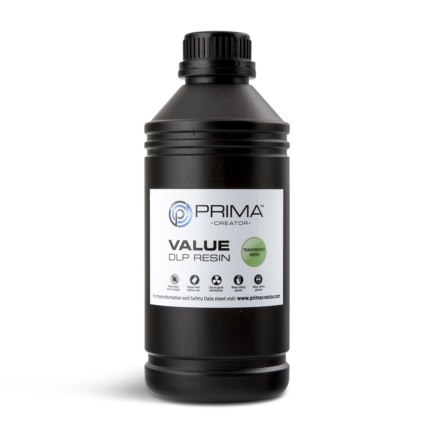 PrimaCreator VALUE DLP/UV Standard Resin - Transparent Green