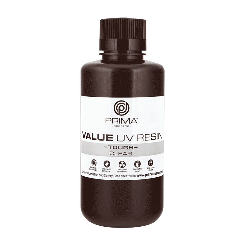 PrimaCreator VALUE DLP/UV Tough Resin (ABS like) - Clear