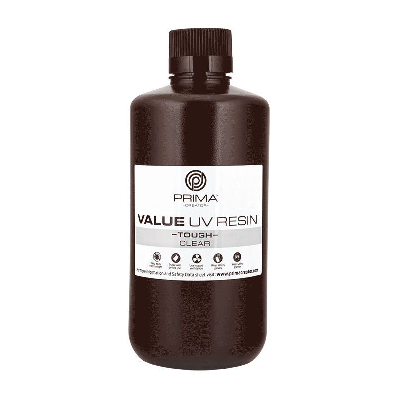 PrimaCreator VALUE DLP/UV Tough Resin (ABS like) - Clear