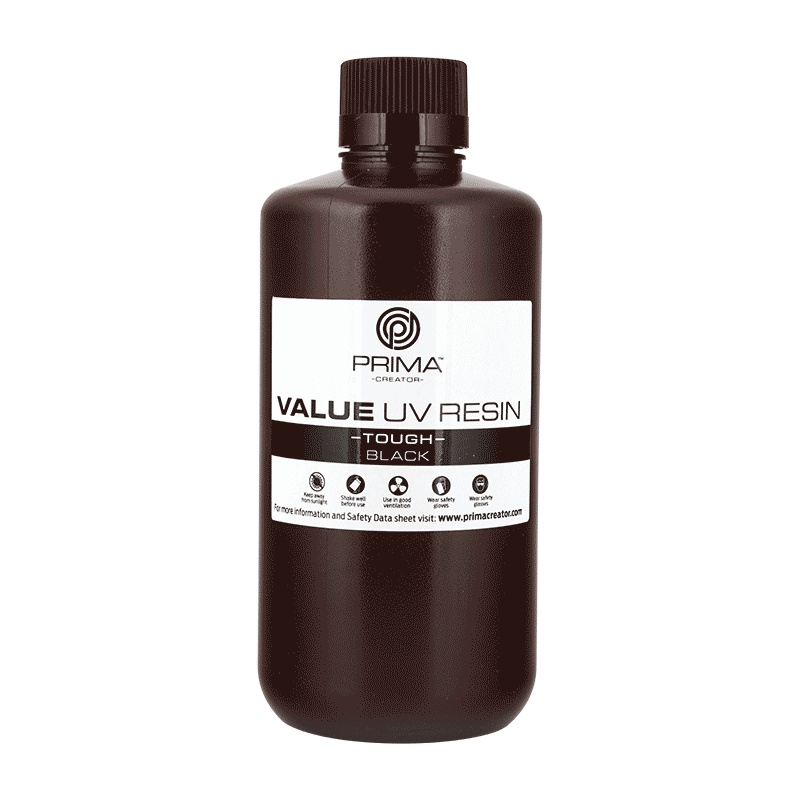 PrimaCreator VALUE DLP/UV Tough Resin (ABS like) - Black