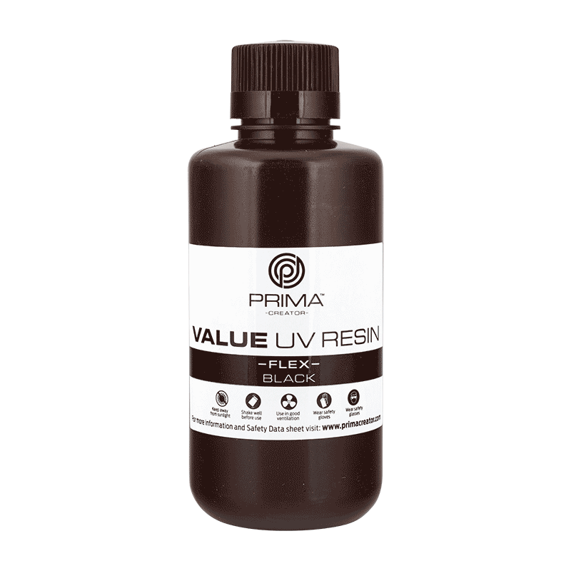 PrimaCreator VALUE DLP/UV Flex Resin – Black