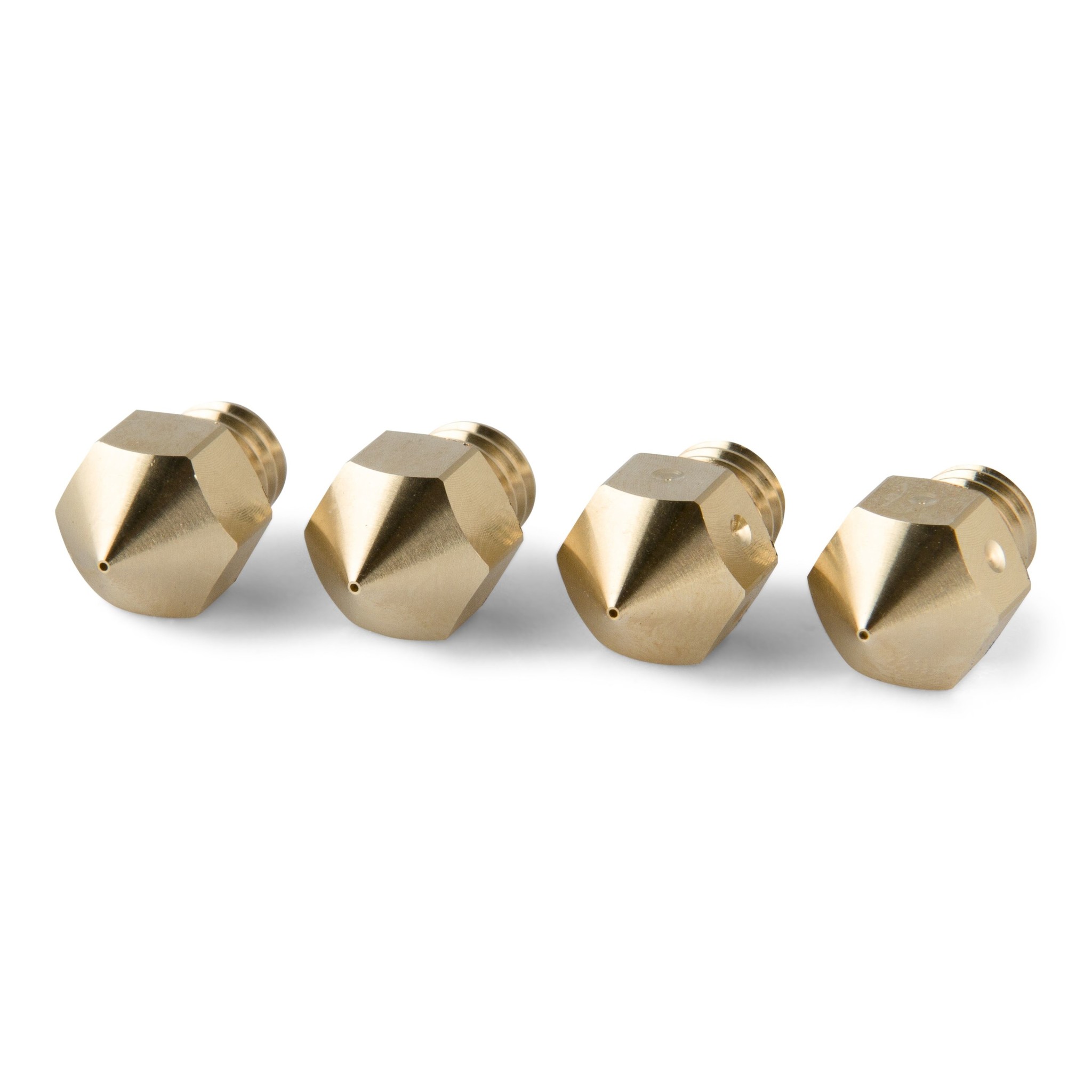 PrimaCreator Premium messing MK8 nozzle (Creality CR10 series, Makerbot, Craftbot) 0.4 mm - 4 stuks