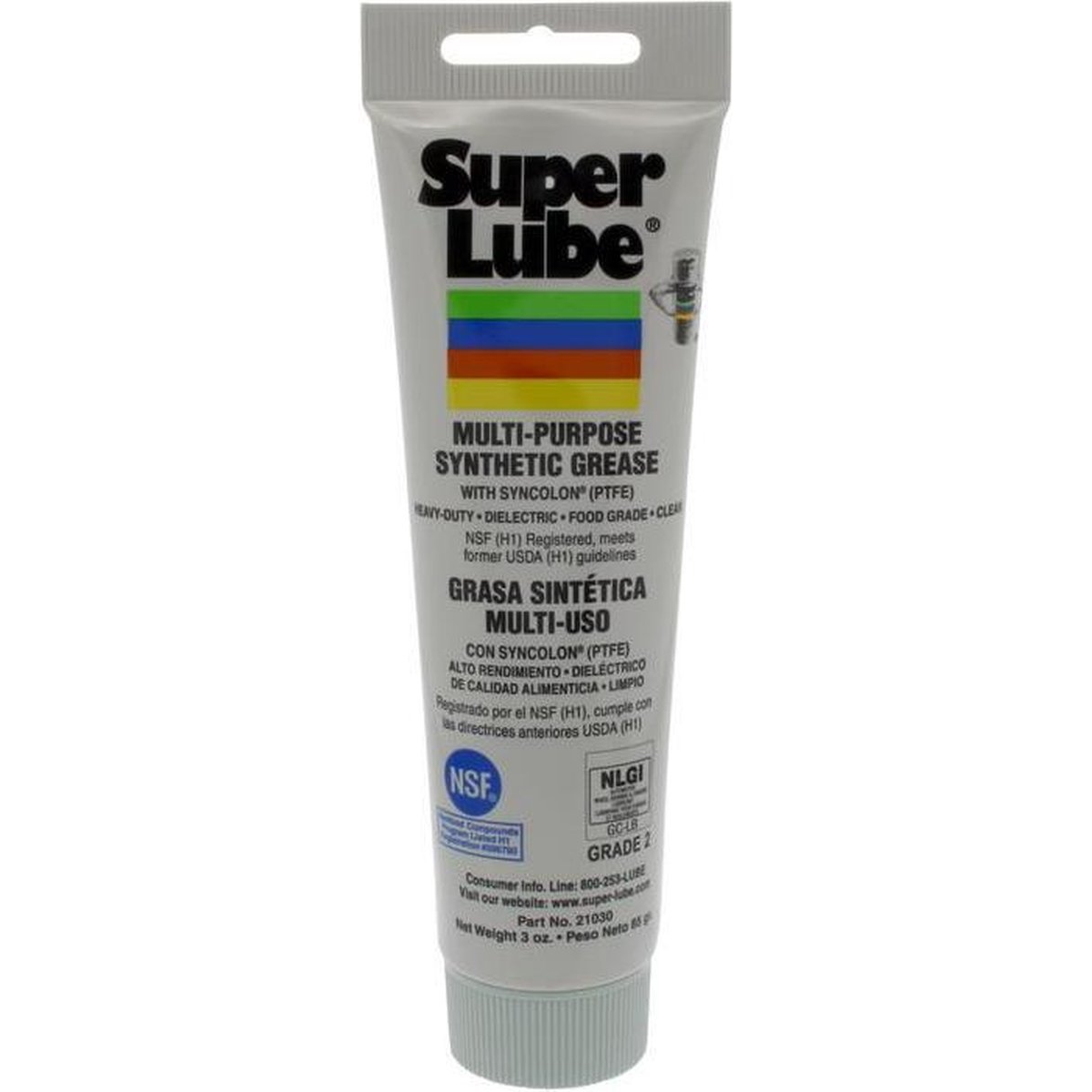Super Lube multi-gebruik synthetisch vet met Syncolon PTFE voor 3D-printer (85 g)