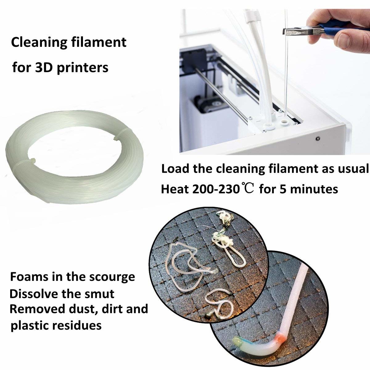 Esun reinigingsfilament (100 g)