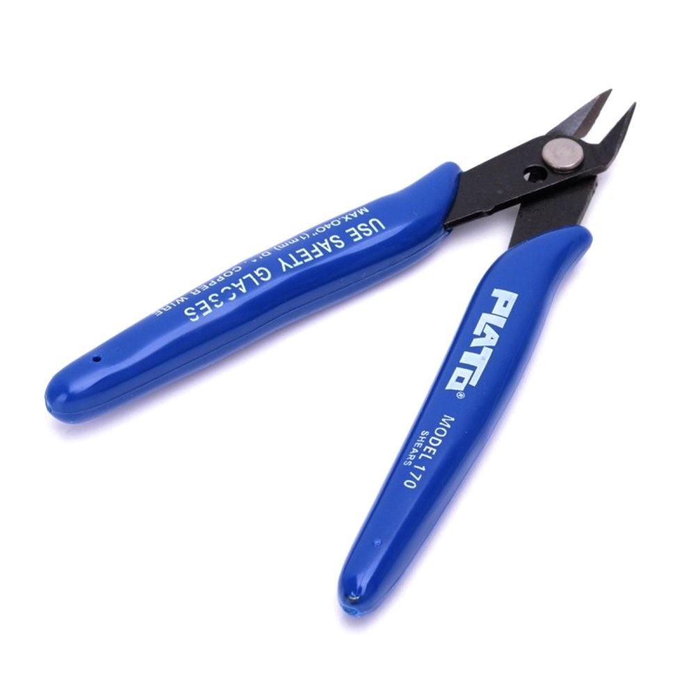 Schuine kniptang voor filament, supports ...