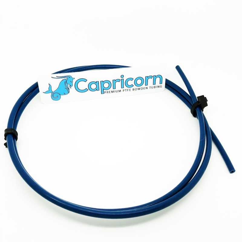 Capricorn (origineel) XS blauwe PTFE tube kort (10 cm) voor Creality hotend fix